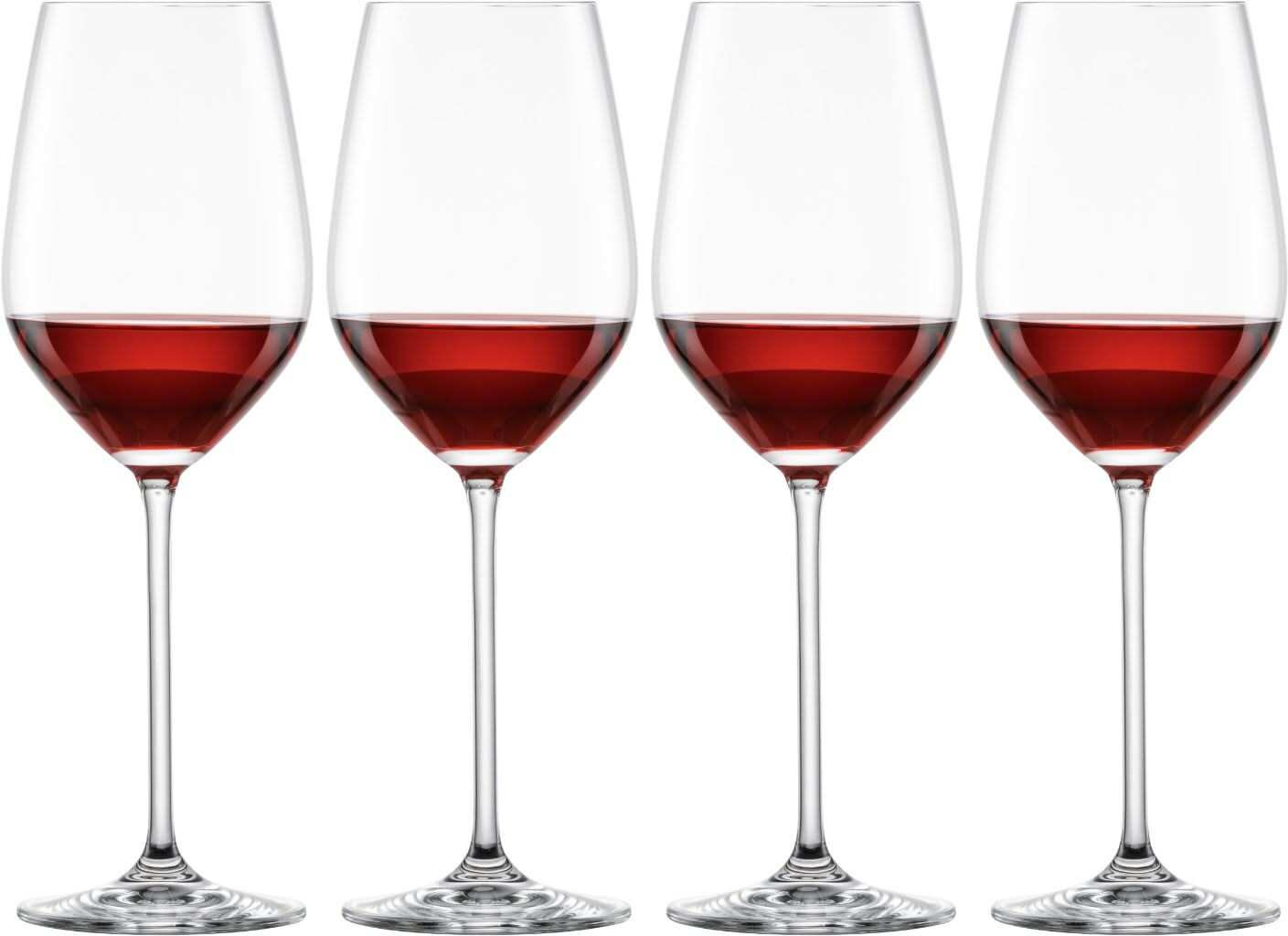 Schott Zwiesel Fortissimo Water- en Rood wijnglas Set van 4 stuks