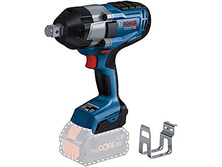 Bosch PRO Boulonneuses sans-fil GDS 18V-1050 H Incomparable en termes de puissance : la boulonneuse couple élevé de 3/4\ avec technologie BITURBO Brushless