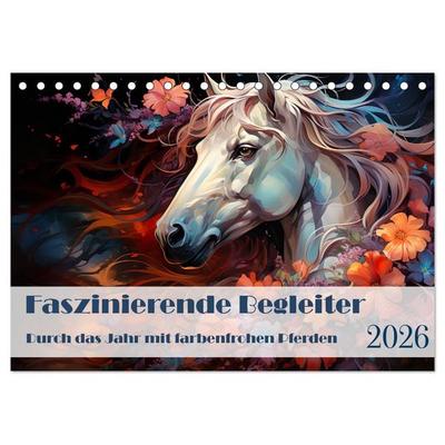 Faszinierende Begleiter (Tischkalender 2026 DIN A5 quer), CALVENDO Monatskalender