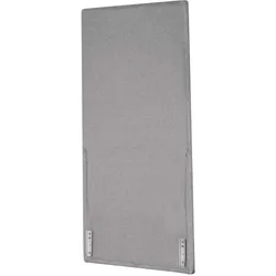 Rocada Zusatzrückwand Eck-Modul Be Soft grau
