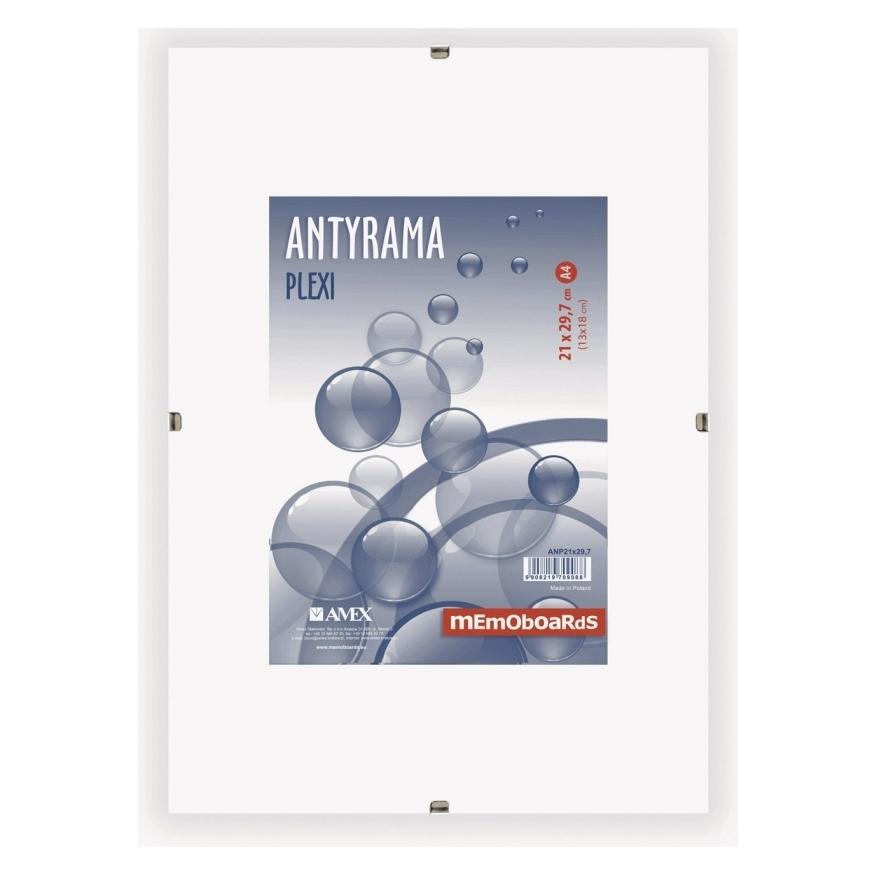 Memoboards Ramka Antyrama plexi 60 x 80cm (ANP60X80 MB) (Pinnwand, 80 x 60 cm) (ANP60X80 MB)