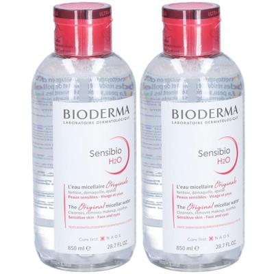 Bioderma Sensibio H2O Rein.Lsg.Mizellenwasser Pump 2x 2x850 ml Lösung