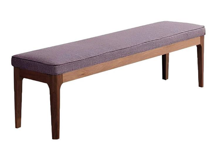 JVmoebel Polsterbank Moderne Polsterbank aus Textilstoff mit Holzgestell (Bench), Made in Europa