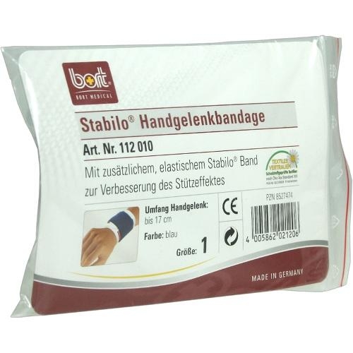 Bort GmbH Bort Stabilo Handgelenkbandage Größe 1 blau 08527474
