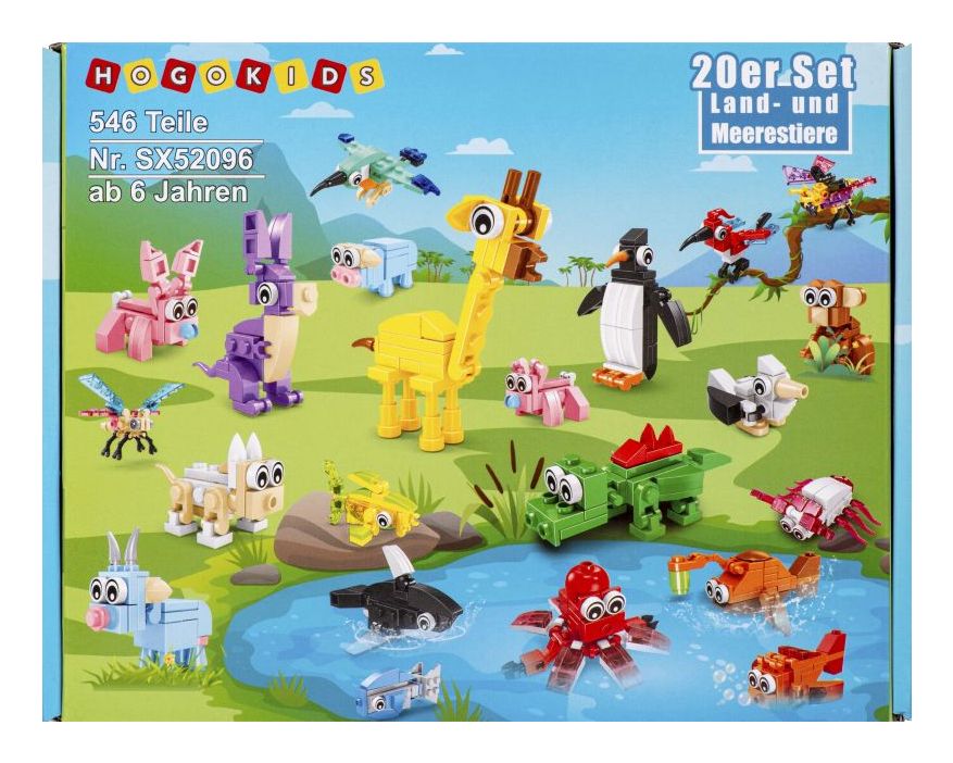 ak tronic Software & Services 20er Set Land- und Meerestiere 70404