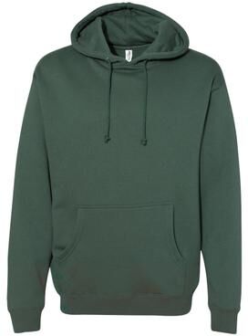 Independent Trading Co. IND4000 Men's Pullover Hoody T-Shirt in Alpine Green size XL   Fleece IND4000P, IND400, IND4000J1