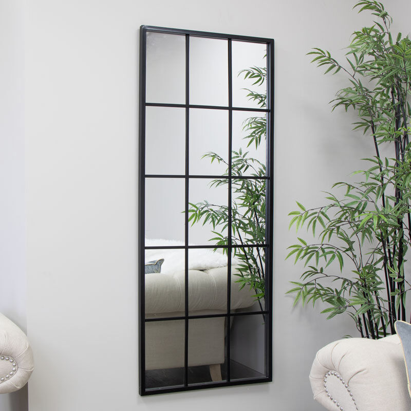 Rosalind Wheeler Brodersen Rectangle Full Length Mirror 144cm H X 59cm W X 5cm D