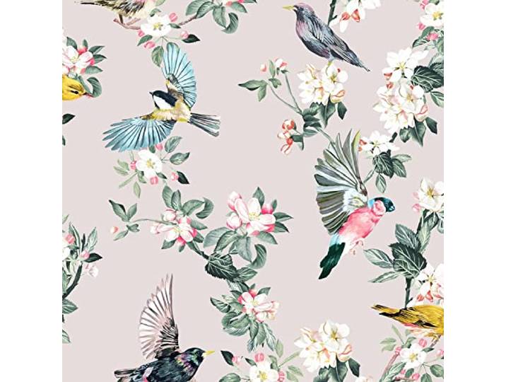 Graham & Brown Joules Handford Tapete, Motiv: Gartenvögel, Antik-Cremefarben
