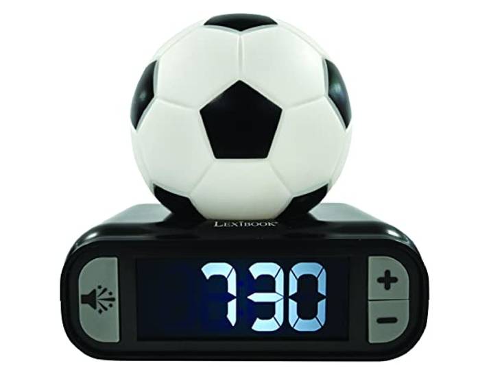 Lexibook, Fußball Nachtlicht-Wecker, RL800FO