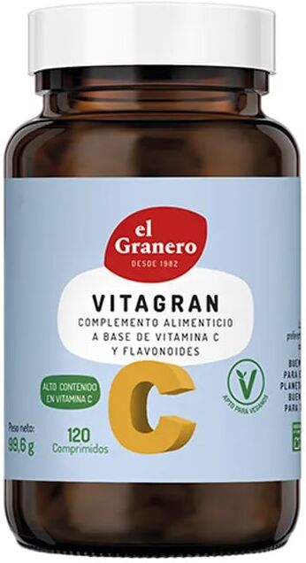El Granero Integral VITAGRAN VITAMINA C FORTE + BIOFLAV 120 Tabs