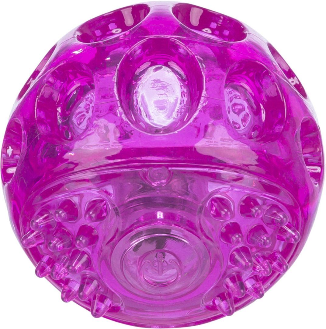 TRIXIE Blinkball, geräuschlos, schwimmt, TPR, Ø 6 cm