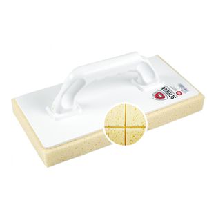 Schwan Reibebrett 279230, Fliesen-Waschbrett, 14 x 28 cm, aus Kunststoff, geschlitzter Schwammbelag 30 mm