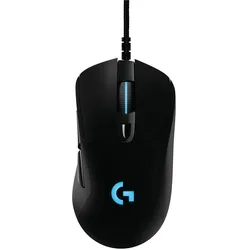 Logitech G G403 Hero (Kabelgebunden), Maus, Schwarz