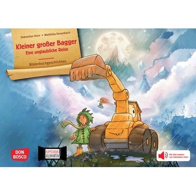Kleiner großer Bagger. Eine unglaubliche Reise. Kamishibai Bildkartenset -