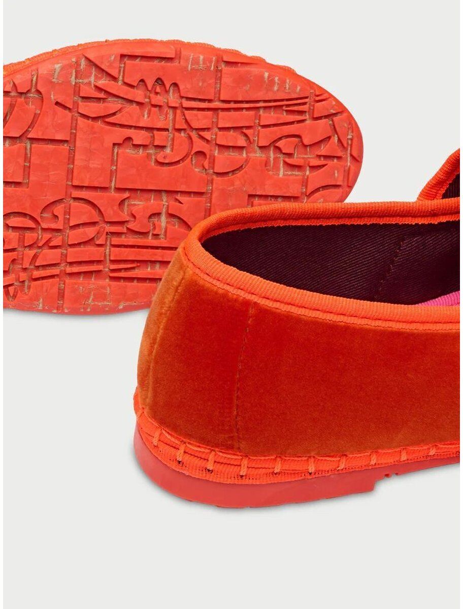 FLABELUS Ballerines en velours Lady Sophie