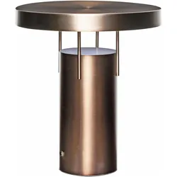 Hübsch, Tischlampe, BringMe Tragbare Lampe Brüniertes messing