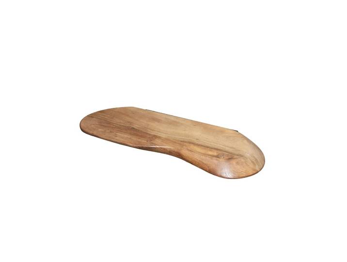 Etagère murale 60 cm bois d'acacia forme organique