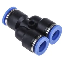 RS PRO, Rohrverbindungstechnik, Equal Y Fitting, 10 mm (Rohrverschraubung)
