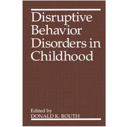 Disruptive Behavior Disorders in Childhood, Fachbücher