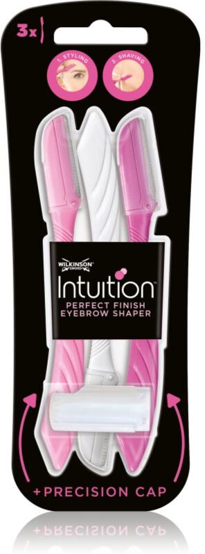 Wilkinson Sword Intuition Eyebrow Shaper Rasierer für die Augenbrauen 3 St.