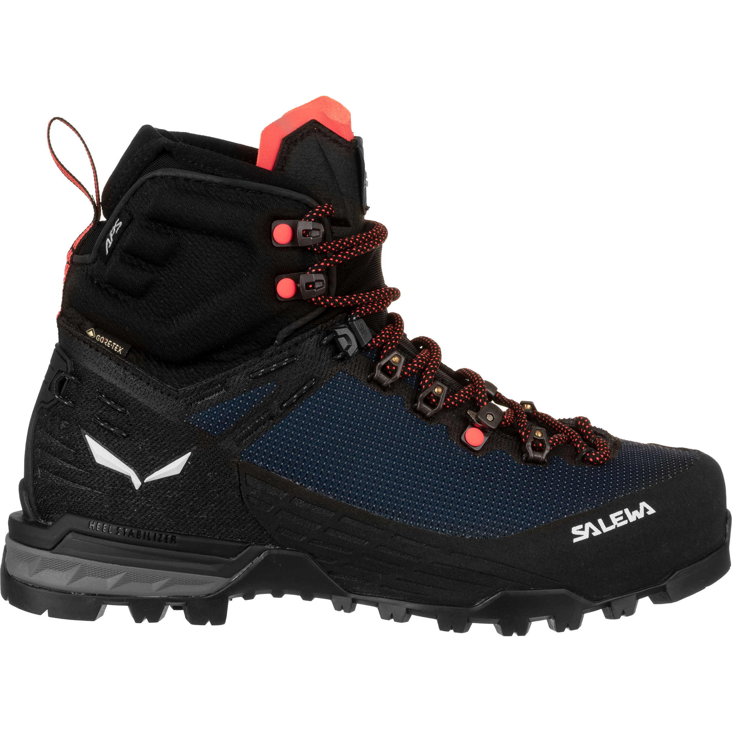 Salewa Ortles Edge Mid GTX Damen Wanderschuhe blau Größe 41 Bergsteigen | Hochtour Wasserdicht
