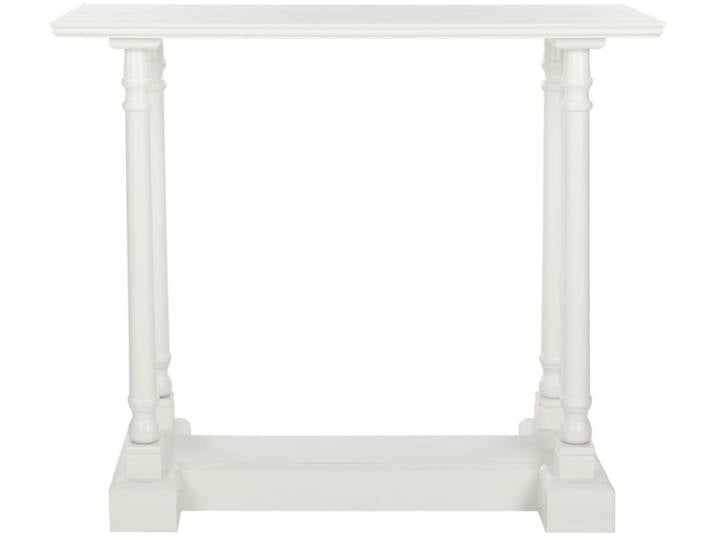 Consoles en bois de pin, blanc