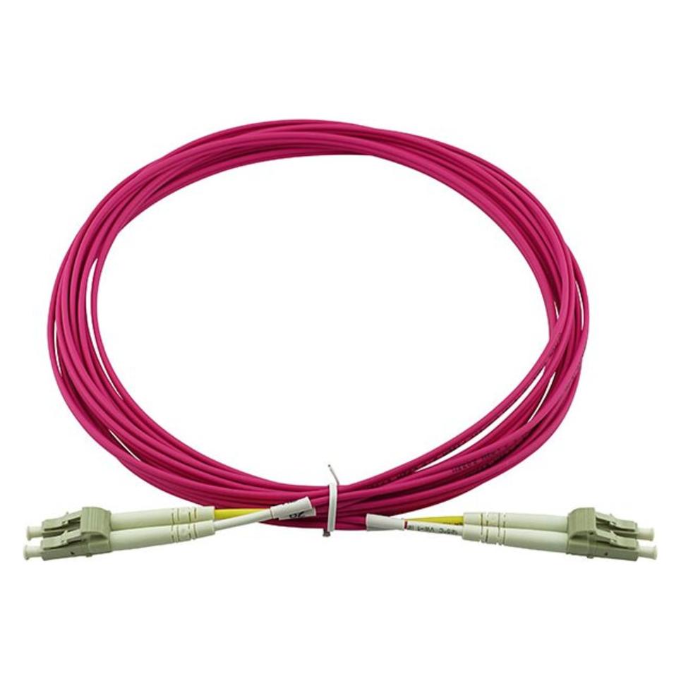 BlueOptics Black Box EFE450-005M-AQ kompatibles LC-LC Multimode Patchkabel 5 Meter (5 m) (EFE450-005M-AQ-BO)