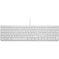 LMP USB numeric Keyboard (DE, Kabelgebunden), Tastatur, Silber
