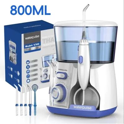 Lush Living Finds Oral Hygiene Dental Flosser Electric Cleaner For Healthy Teeth white