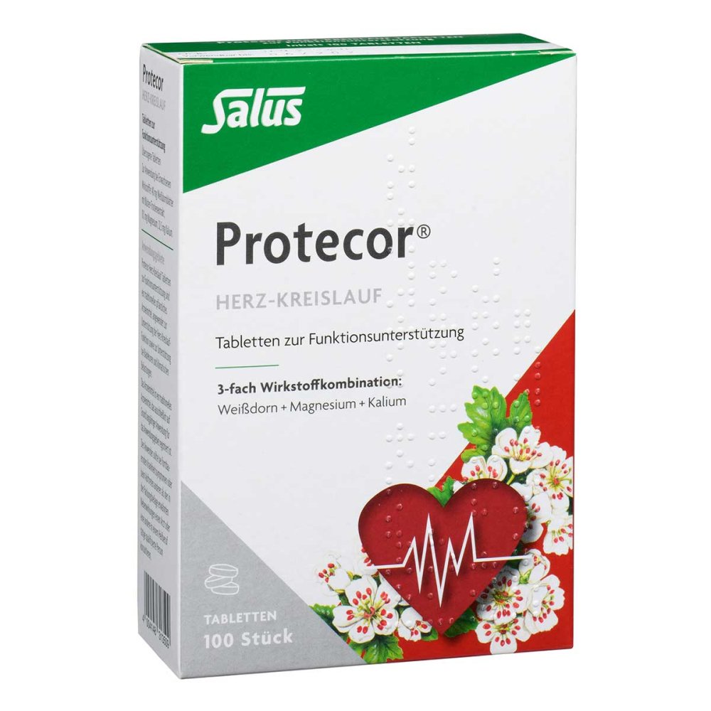 SALUS Pharma GmbH Protecor Herz-Kreislauf Tabletten zur Funktionsunterstützung 09205117