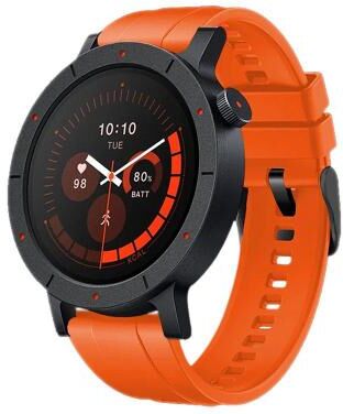Everyday Crate Nothing CMF Watch 3 Pro Silicone Watch Band Soft Adjustable Replacement Strap With Black Buckle orange