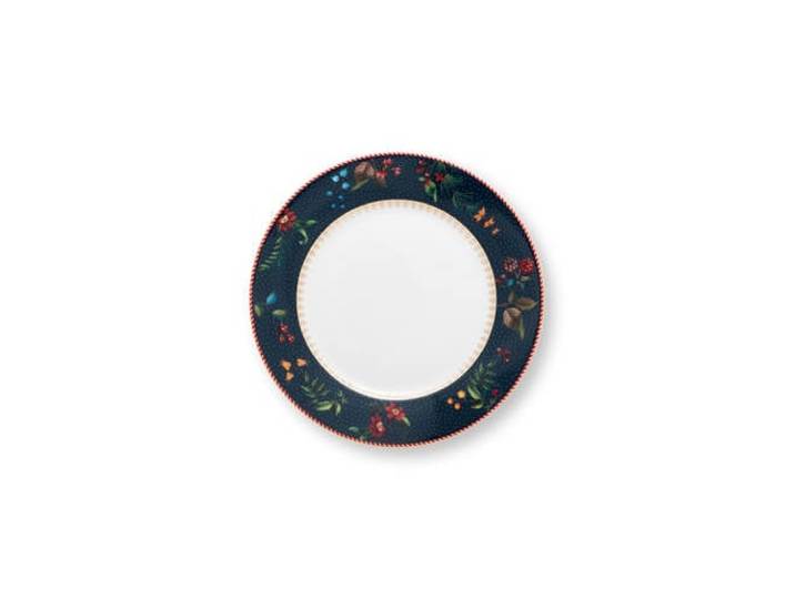 Pip Studio Berry Blues ontbijtbord (Ø21 cm)