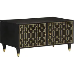 vidaXL Couchtisch 80x50x40 cm Massivholz Mango