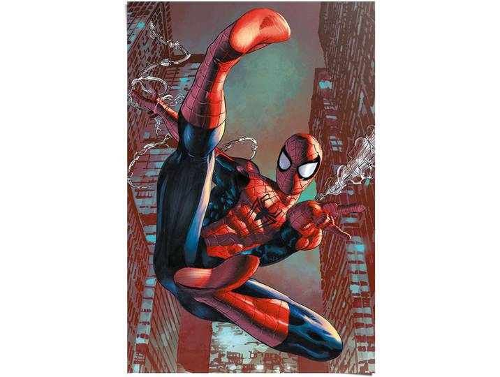 Poster REINDERS Poster Spider-Man , rot (farbe bild(er): rot), B:61cm H:91,5cm, Papier, Bilder, Poster