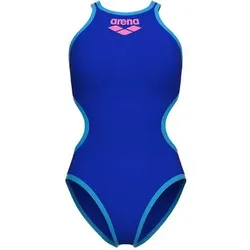ARENA Damen Sport Badeanzug One Biglogo, Größe 36 in Blau Blau