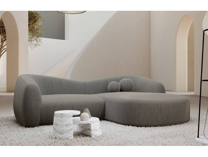 Ecksofa Murcia L-Form aus Stoff