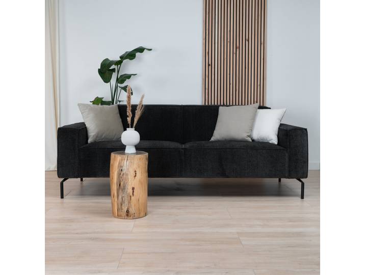 Bronx71 Chenille Sofa Kansas 3-Sitzer grün