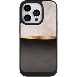 Nivocase Handyhülle für Apple iPhone 14 Pro Hülle NIVOpure Case Schwarz Abstrakt Black & White Trends (Apple iPhone 14 Pro), Smartphone Hülle, Schwarz