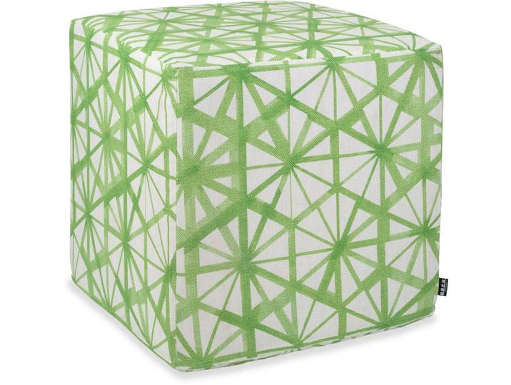 H.O.C.K. Sitzhocker H.O.C.K. Kami Outdoor Hocker eckig 45x45x45cm grün col. 03 malle, Hocker, Sitzhocker, Pouf Hocker, Barhocker - wetterfest, vielseitig