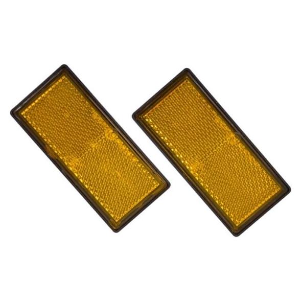 Carpoint Refleks gul 86x40mm 2 stk. (0413993)