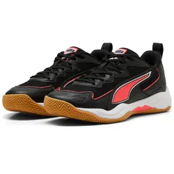 PUMA Solarflash 4 Hallenschuhe 03 - PUMA black/ultra red/PUMA white 44