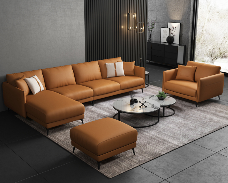 Wohnlandschaft Garnitur Design Modern Sofas Moderne Ecksofa Ledersofa Couch