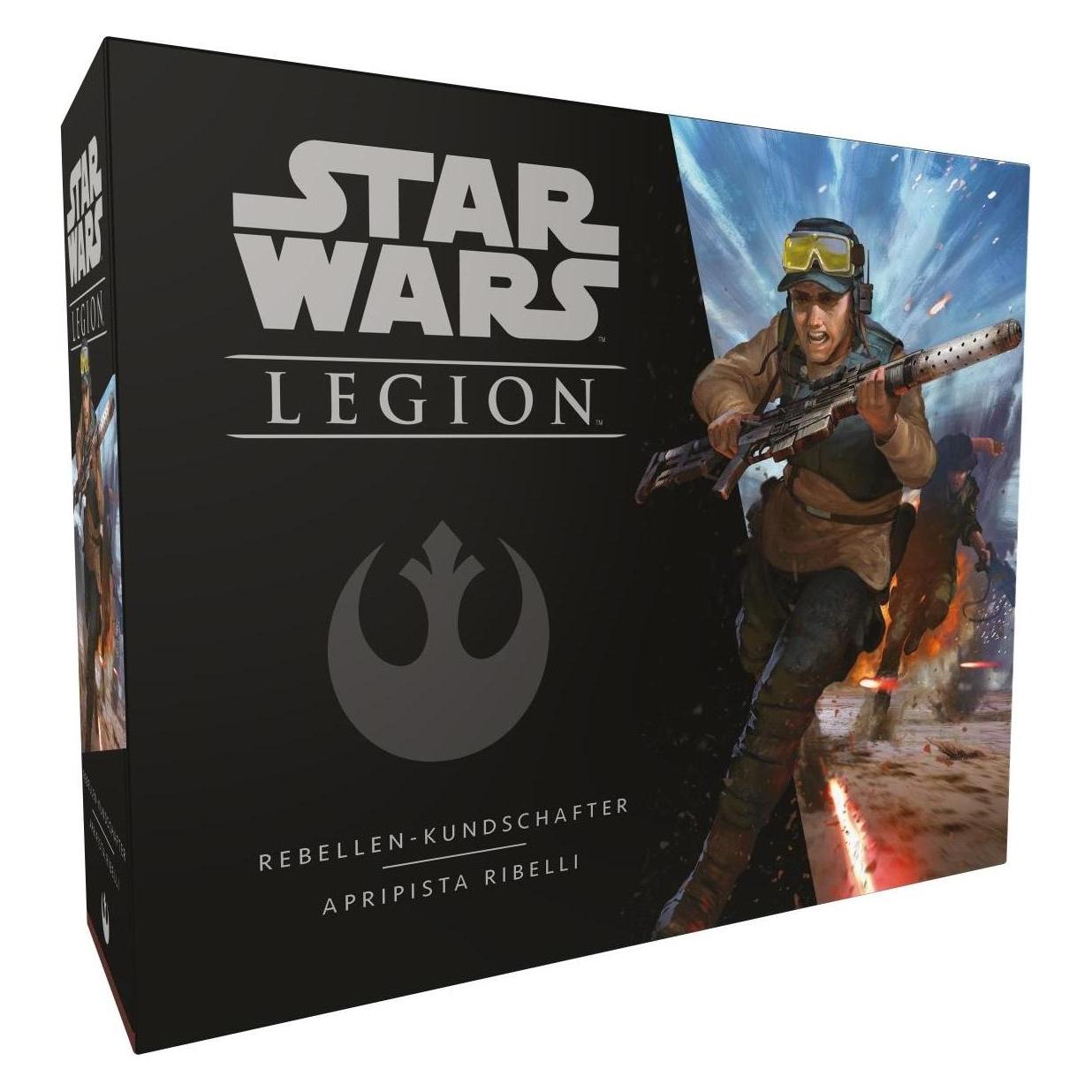 FFG FFGD4625 - Rebellen Kundschafter: Star Wars Legion, ab 14 Jahren (Erweiterung, DE-Ausgabe) (Deutsch, 2 Spieler) (FFGD4625)