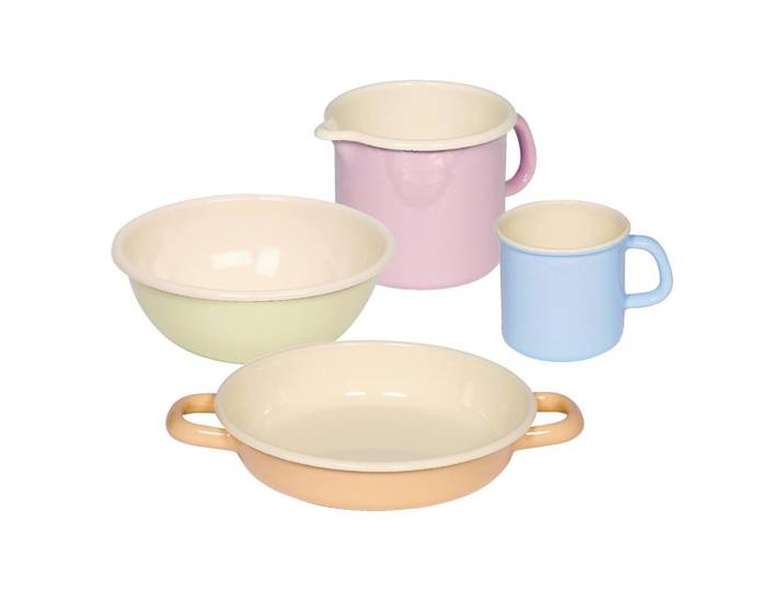 Riess Kochtopfset 4--Teilig. Eisen Induktion backofengeeignet