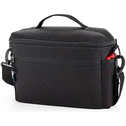 Tenba Skyline v2 12 Shoulder Bag – Black (Kamera Schultertasche, 16.80 l), Kameratasche, Schwarz