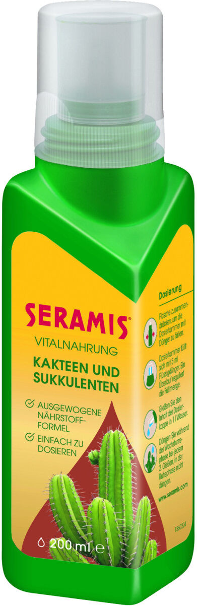 Seramis Vitalnahrung für Kakteen und Sukkulenten 200 ml