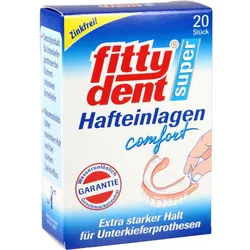 Fittydent Super Haftkleber Einlagen 20 ST
