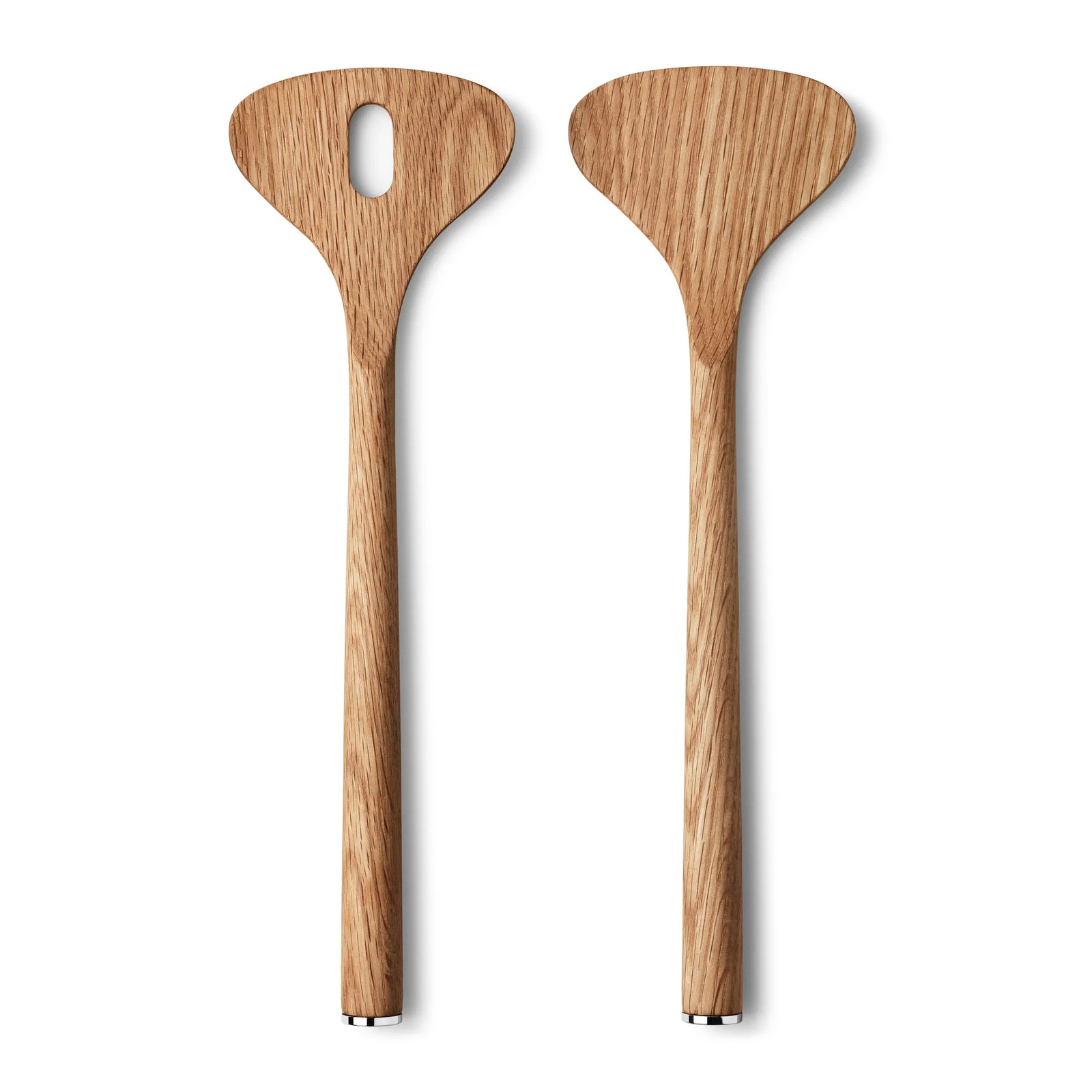 Georg Jensen Alfredo saladebestek van eikenhout, bruin, 28 cm