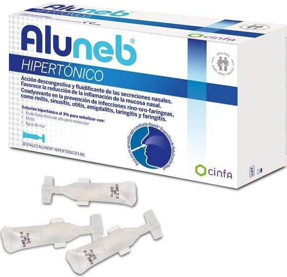 Aluneb Hipertónico 20 Viales 5ml
