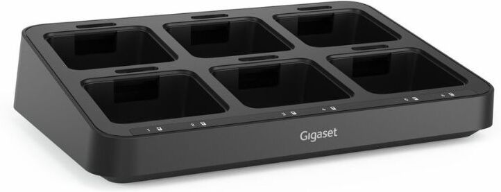 Siemens Gigaset Multicharger Pro Chargeur modulaire extensible à 6 positions pour les combinés DECT Gigaset.